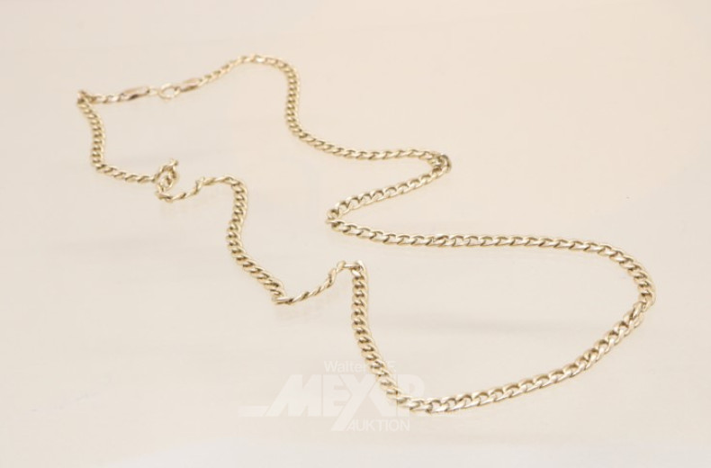 Panzerkette, 585er GG, Länge: 55 cm,