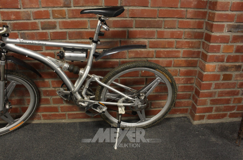 Mountainbike MERCEDES-BENZ, silberf.,