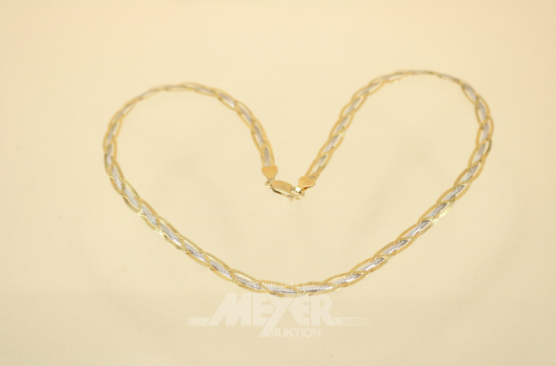 Collier, 333er GG, ca. 4 g.