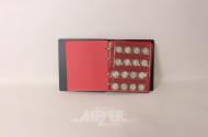 Münzalbum mit 70 Münzen
