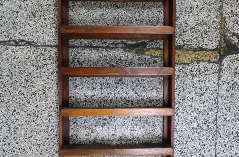 Regal, Vollholz, 8-bödig, H: ca. 180 cm