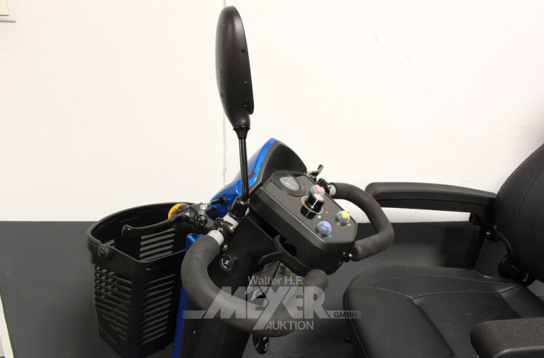 Elektromobil, blau, ohne Ladekabel