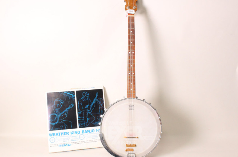 Banjo mit 2 Trommelfellen REMO Weather