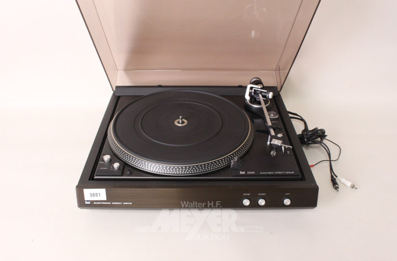 2 Plattenspieler DUAL Modell: 626 u. 506,