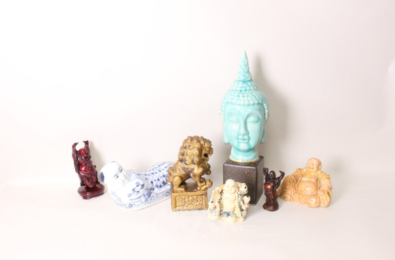 Posten asiat. Dekorationen: