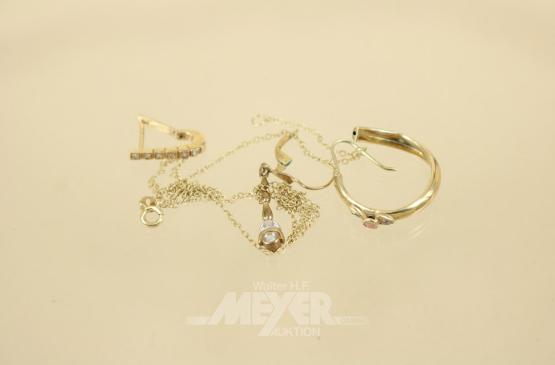 Posten Bruchgold, 333er/585er GG,