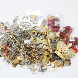 Konvolut Modeschmuck: Ketten, Ringe