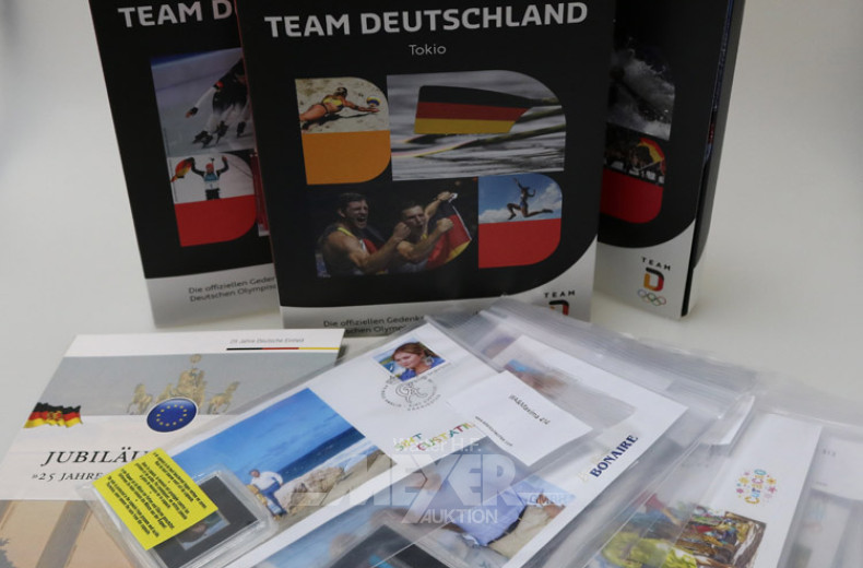 Konvolut Numismatik- und Philitelie-