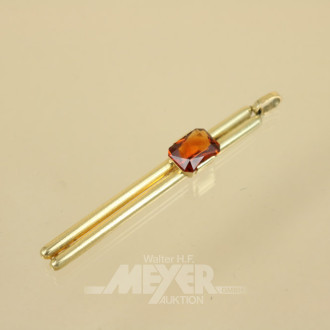 Kettenanhänger, 585er GG, besetzt mit