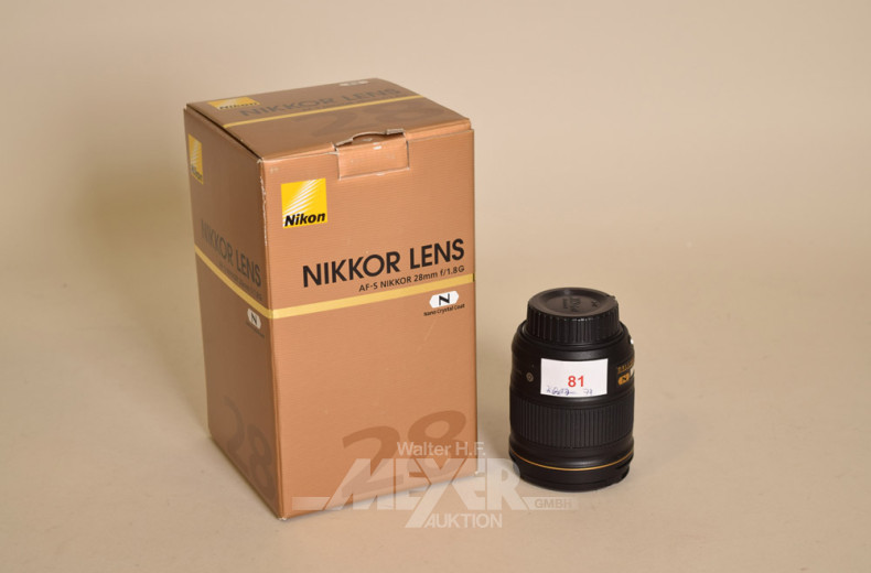 Objektiv NIKON 28mm