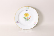 Frühstücksteller, Meissen, Blumendekor