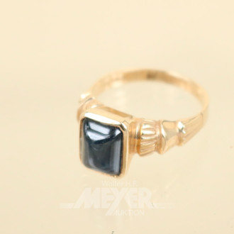 Damenring, 585er GG,