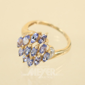 Damenring, 585er GG,