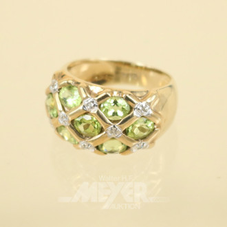 Damenring, 333er GG,