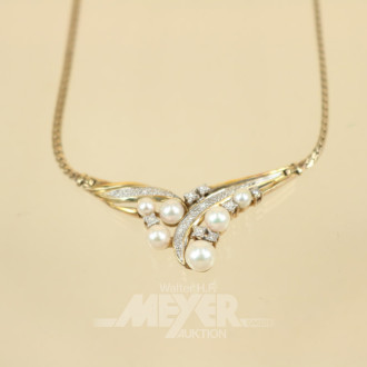 Collier, 585er Gg (Säuretest),