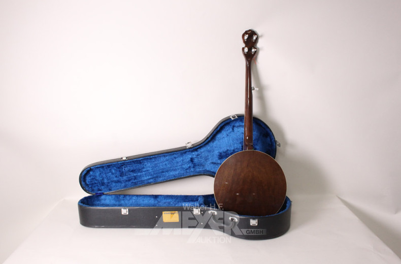 Banjo REMO mit Koffer,