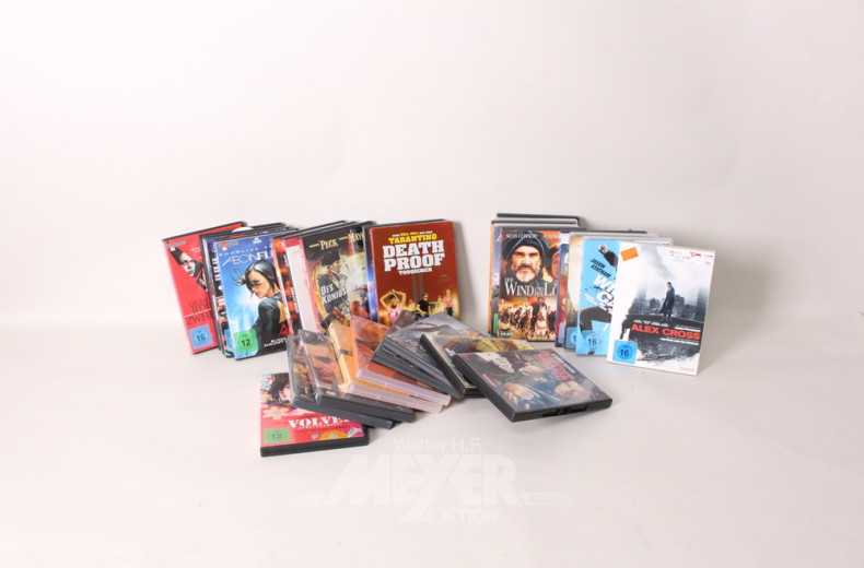 Posten DVD´s, ca. 500 Stück