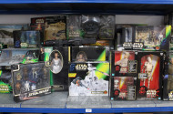 Posten div. STAR WARS-Figuren,