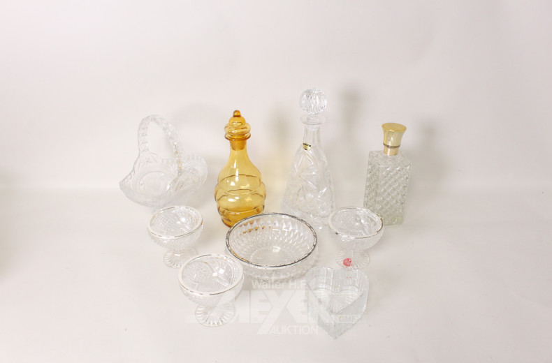 Posten Glasund Kristall: Henkelkorb,